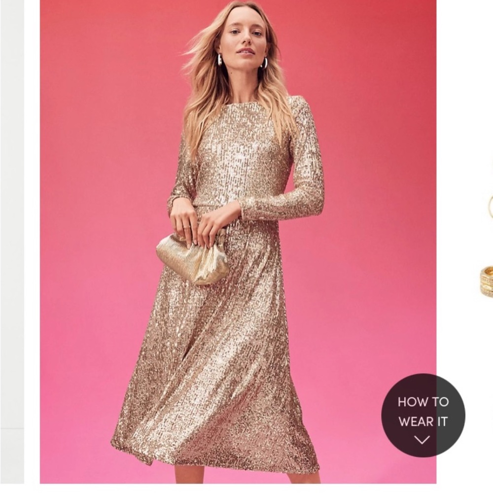 Sequin party dress